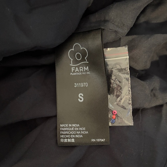 Farm Rio Iridescent Leopard Ruffled Mini Dress - Picture 8 of 9